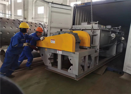 Impianto di essiccazione materiale appiccicoso del fango dell'essiccatore vuoto della pagaia di disidratazione dei fanghi