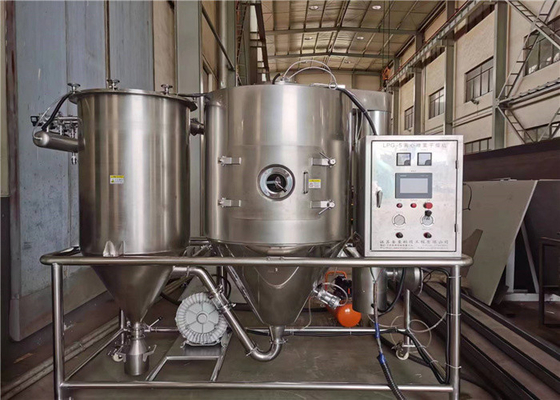 Macchina dell'essiccaggio per polverizzazione dell'atomizzatore del touch screen dello SpA con il filtro a sacco ISO9001