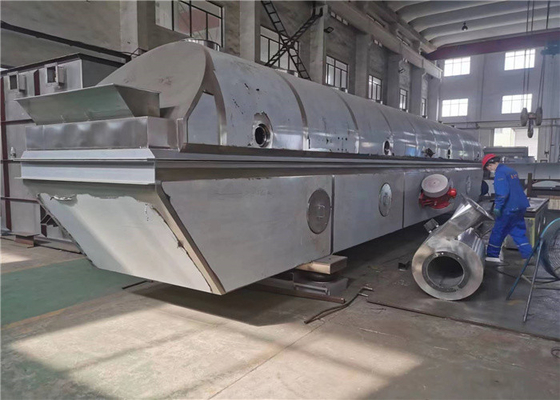 Asciugatrice elettrica/a vapore/a olio termico riscaldata per letti a fluido SS304 316L Controllo PLC 1000kg/h