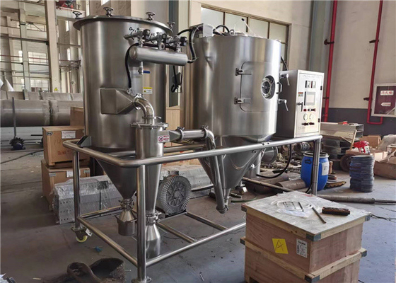 Evaporazione dell'acqua 5kg/H-2000kg/H Centrifugatore atomizzante asciugatrice a spruzzo con cicloni