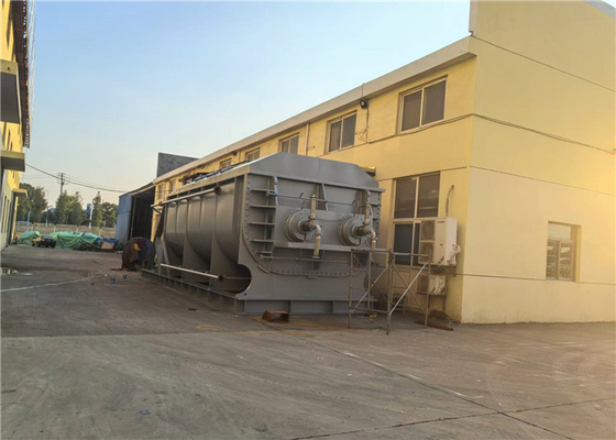 Asciugatura continua a vuoto Agitazione a pagaia per il fango Slag industria chimica fanghi urbani