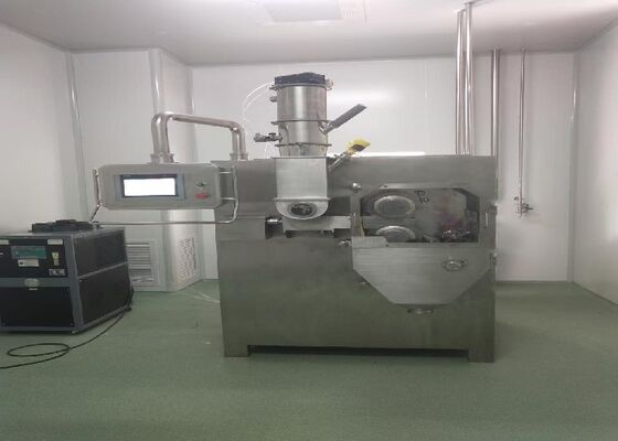Fruit Powder Dry Roller Granulation Machine with PLC Control System for Large Production Scale and 0~25Mpa Pressure Range