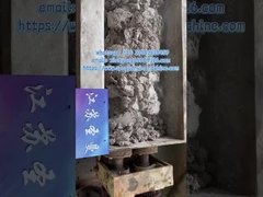 Lavoro di asciugatrice a padella cava